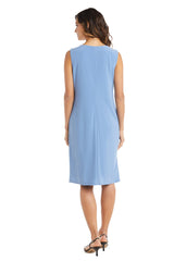 R&M Richards 7077W Short Plus Size Jacket Dress