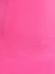 Riley | Fuchsia Strapless Fitted Short Homecoming Dress with Crystals
