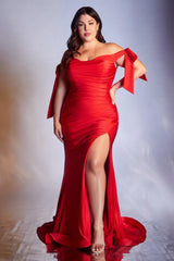Cinderella Divine CD943C Sexy Formal Long Prom Dress