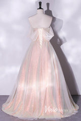 Shimmering Sequin Off the Shoulder Prom Dresses AD1005
