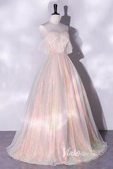 Shimmering Sequin Off the Shoulder Prom Dresses AD1005
