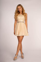 Short Cocktail Homecoming Chiffom Prom Dress