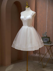 Robes de bal à champagne court, champagne léger