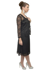 Short Mother Of The Bride Dress With Jacket Sale