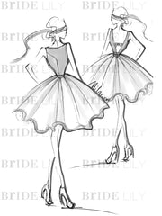 Short Wedding Dress Vintage Bridal Dress 1950’S Bateau Sleeveless Reception Bridal Gown