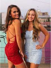 Mini Lace Prom Dresses Short Mermiad Hoco Dress Winter Formal Dress