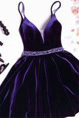 STACTES SPAGHETTI simples Robes Homecoming Robes Velvet Crystal Hoco Robe