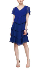 SL Fashions 1175251 Short Formal Dress