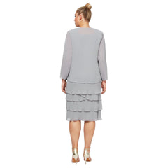 SL Fashions 622372 Short Mother of the Bride Dress