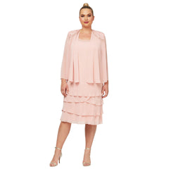SL Fashions 622372 Short Mother of the Bride Dress