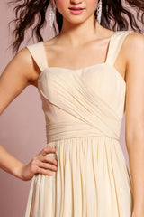 Sleeveless Chiffon Long Formal Dress