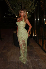 Sleeveless Lace Mermaid Prom Dress Sweetheart Evening Dress