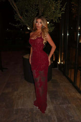 Sleeveless Lace Mermaid Prom Dress Sweetheart Evening Dress