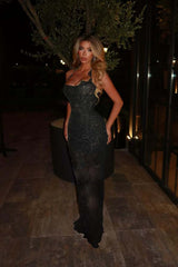 Sleeveless Lace Mermaid Prom Dress Sweetheart Evening Dress
