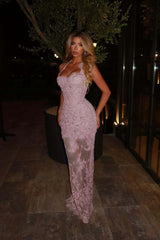 Sleeveless Lace Mermaid Prom Dress Sweetheart Evening Dress
