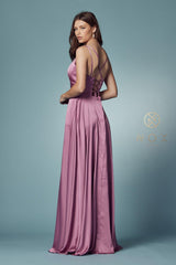 Sleeveless Long Prom Dress