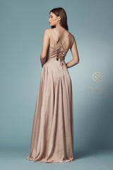 Sleeveless Long Prom Dress