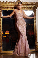Cinderella Divine J814 Long Formal Evening Dress