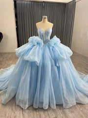 Sparkly Pink Tulle Wedding Gown Strapless Quinceanera Dress Removable Sleeves 241101