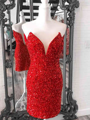 Robes de bal courtes roses rouges allongées, courtes robes de retour formelles roses rouges rouges rouges