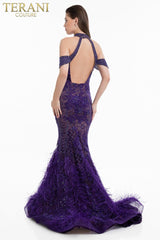 Terani Couture 1823GL7531 Long Formal Prom Dress