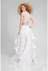 Terani Couture 1711P2713 Two Piece Long Prom Dress