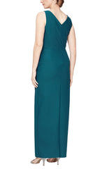 Alex Evenings AE134200 Sleeveless Long Formal Dress