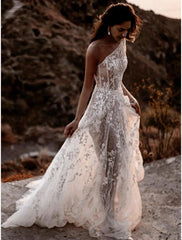 Reception Little White Dresses Wedding Dresses A-Line High Neck Sleeveless Tea Length Chiffon Bridal Gowns With Pleats Solid Color