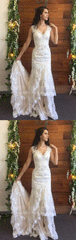 Lace Wedding Dresses,Fitted Bridal Dress