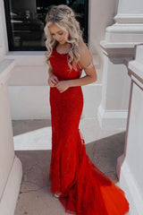 White Halter Backless Prom Dress