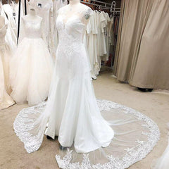 Gorgeous Mermaid Lace Vintage UK Wedding Dresses Sleeveless with Train