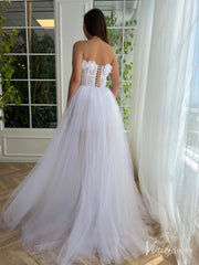 Yellow Ruffled Prom Dresses with Slit Off the Shoulder Formal Dress with Pockets TO028
