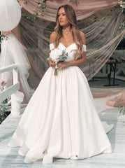 Sheath Spaghetti Straps Appliques Detachable Train Blush Wedding Dress