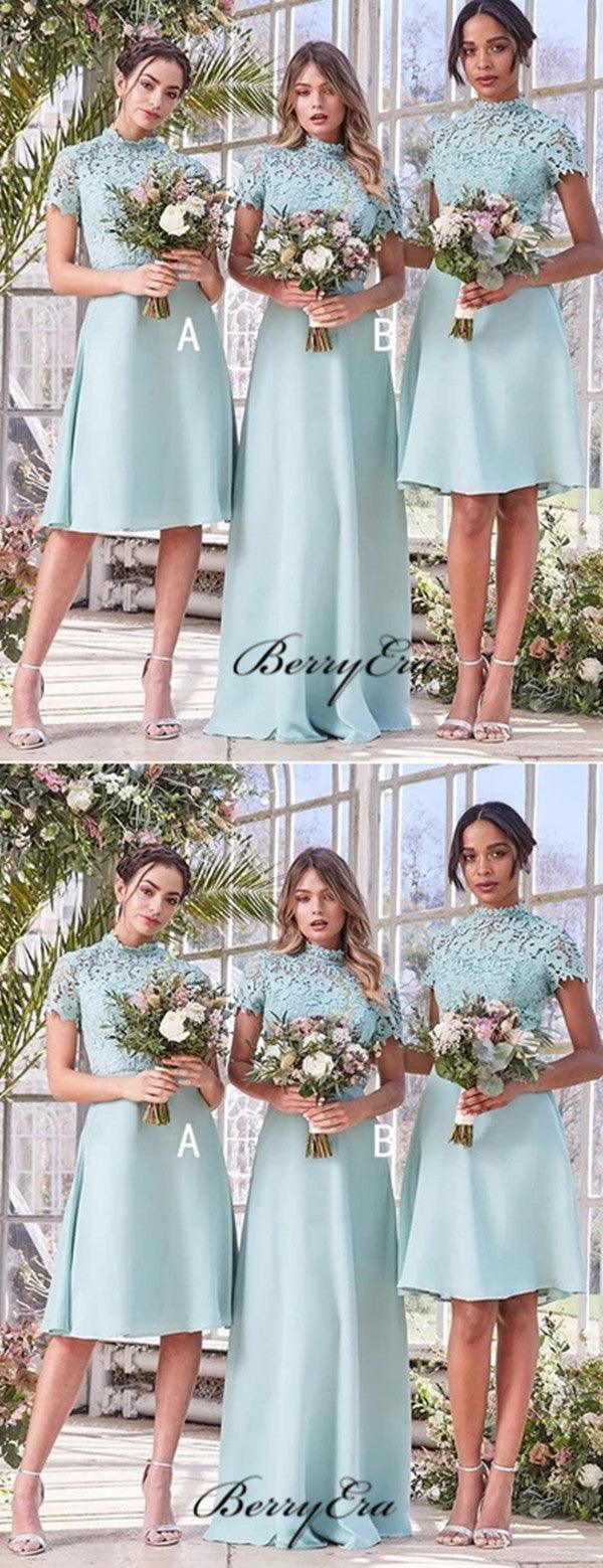 A-line Bridesmaid Dresses, Lace New Bridesmaid Dresses - RongMoon