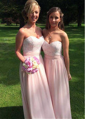 Exquisite Lace & Chiffon Bridesmaid Dresses