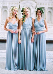 Pretty Spandex Convertible Bridesmaid Dresses