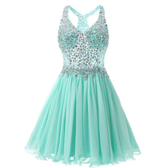 Homecoming Dress Beaded Bodice