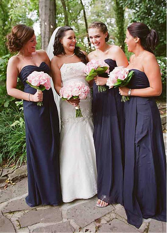 Attractive Chiffon  Bridesmaid Dresses