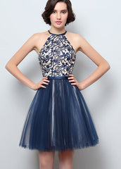 Backless Short Homecoming Dress