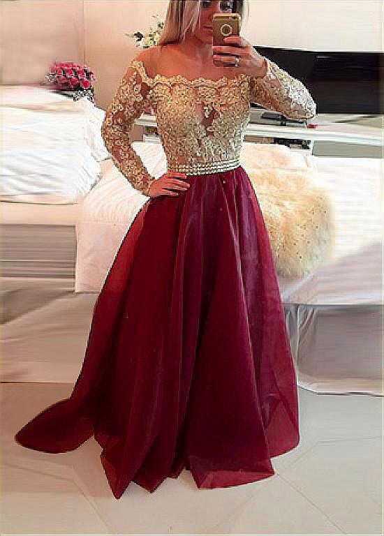 Square Prom Dresses With Rhinestones