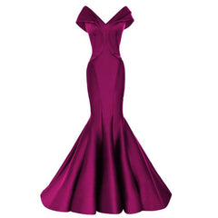 off the shoulder v neck long taffeta mermaid evening dresses long prom gowns 2017