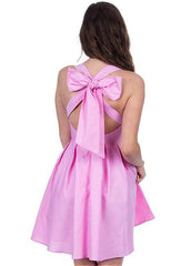 Fantastic Taffeta Bridesmaid Dresses With Bowknot