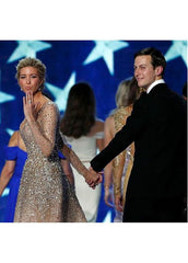 Wonderful Evening Dress With Beadings
