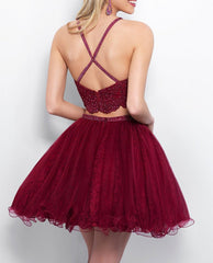 Short Beading Prom Homecoming Party Dresses for Juniors