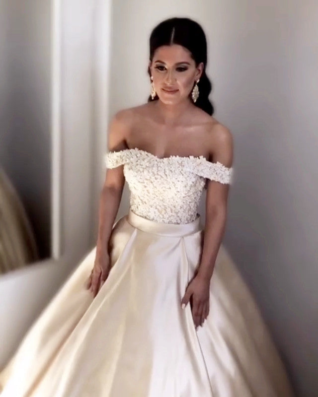 Champagne Quinceanera Dresses Ball Gowns Lace Sweetheart