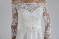 Long Sleeve Lace Wedding Dress