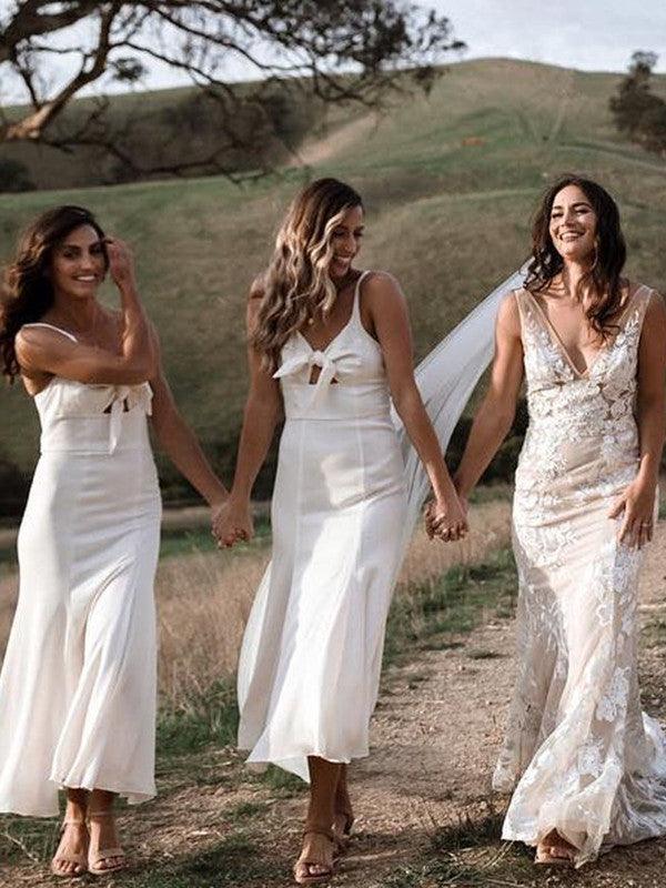 A-line Popular Bridesmaid Dresses, 2020 Wedding Guest Dresses, Bridesmaid Dresses - RongMoon