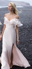 Off Shoulder Popular Bridesmaid Dresses, 2020 Wedding Guest Dresses, Prom Dresses - RongMoon