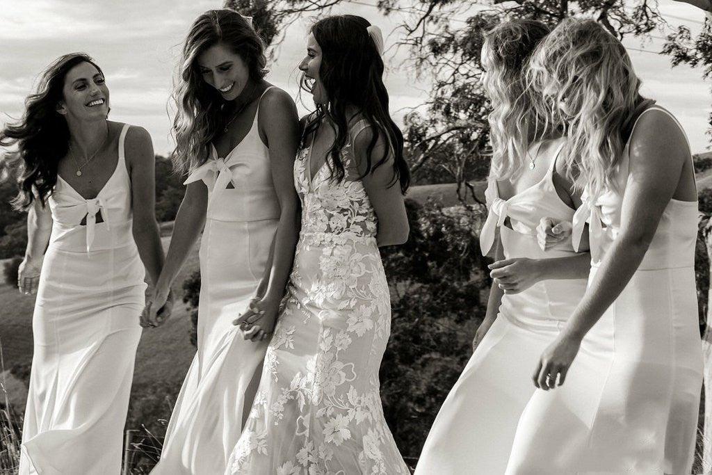 A-line Popular Bridesmaid Dresses, 2020 Wedding Guest Dresses, Bridesmaid Dresses - RongMoon
