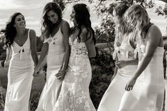 A-line Popular Bridesmaid Dresses, 2020 Wedding Guest Dresses, Bridesmaid Dresses - RongMoon
